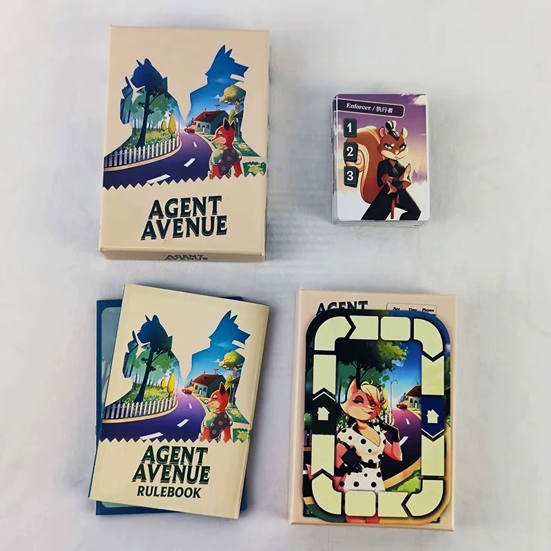 Board Game Live - Agent Avenue Masa Oyunu, İngilizce Versiyon,